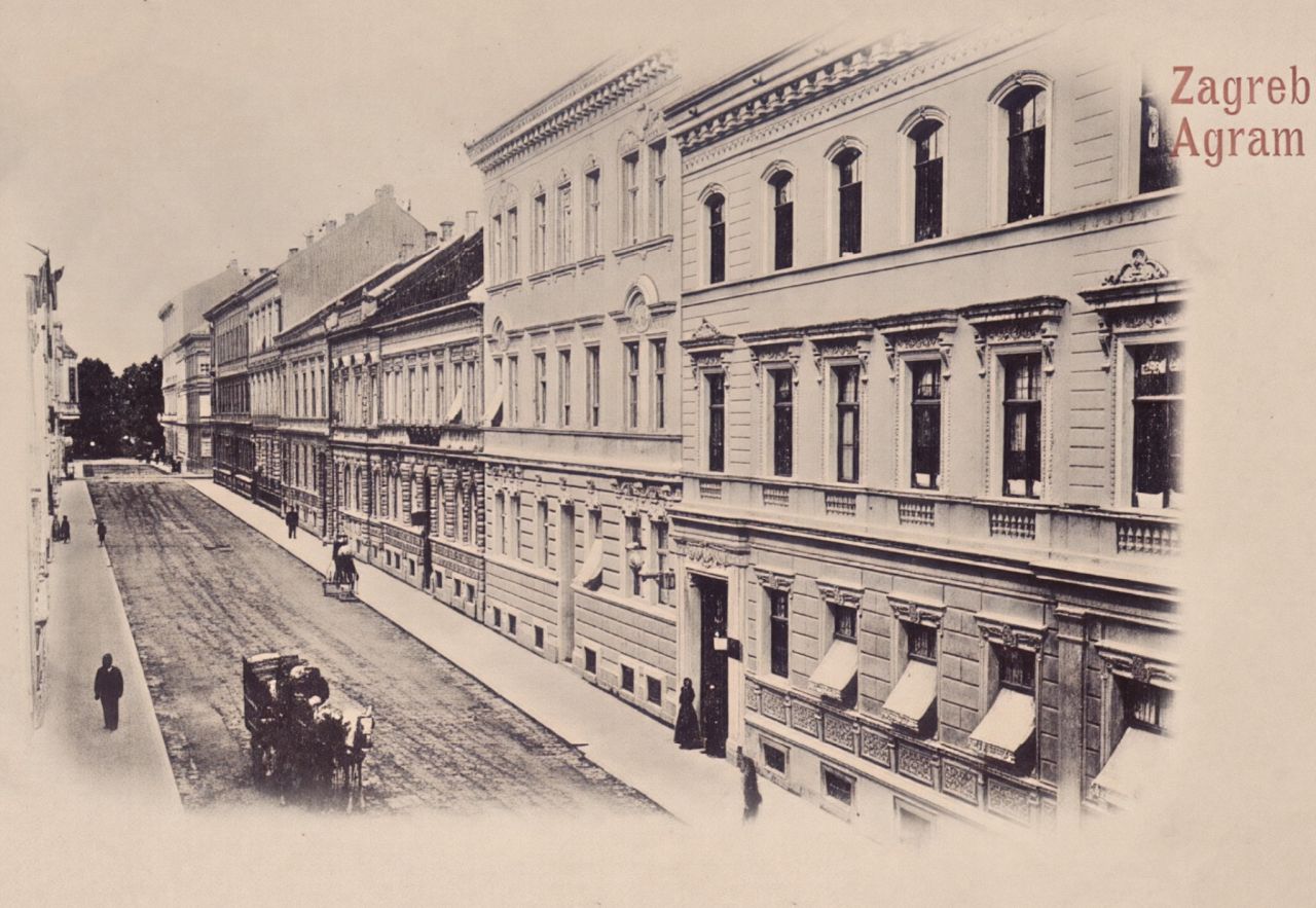 Berislavićeva ulica 1900. godine